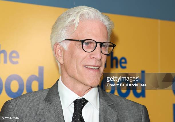 Actor Ted Danson attends the FYC screening of Universal Television's "The Good Place" at UCB Sunset Theater on June 19, 2018 in Los Angeles,...