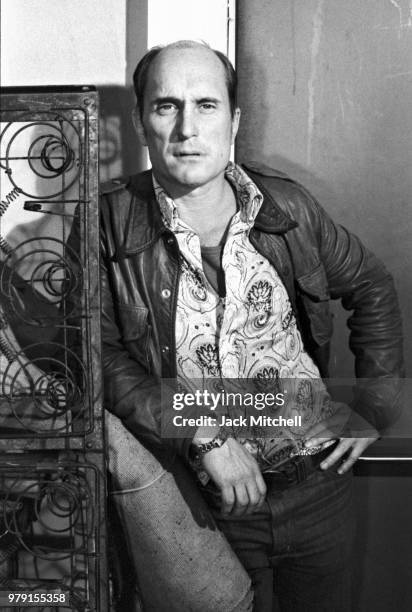 Robert Duvall starring in David Mamet's 'American Buffalo' on Broadway in January 1977.
