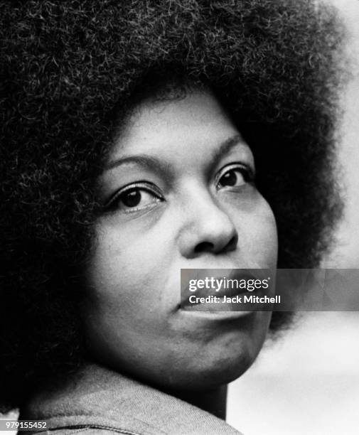 Singer Roberta Flack photographed in June 1971.