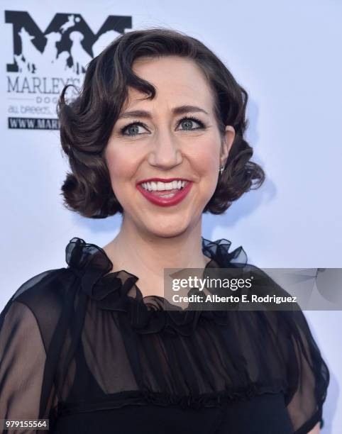 Actress Kristen Schaal attends the premiere of Sony Pictures Classics' "Boundries" at American Cinematheque's Egyptian Theatre on June 19, 2018 in...