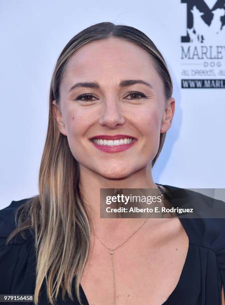 Actress Briana Evigan attends the premiere of Sony Pictures Classics' "Boundries" at American Cinematheque's Egyptian Theatre on June 19, 2018 in...