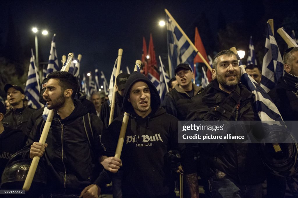 'Golden Dawn' protests in Athens