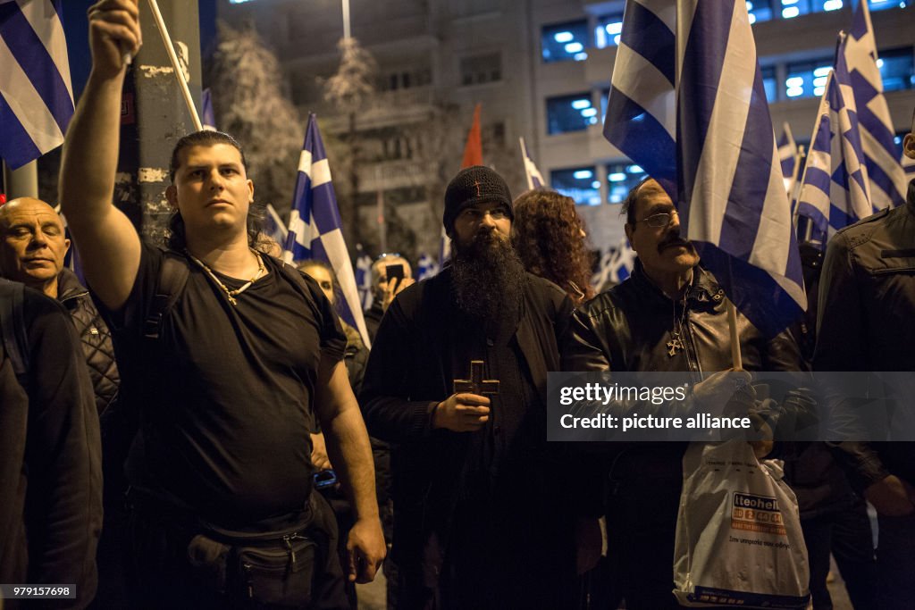 Protests against Turkish politics in Athens