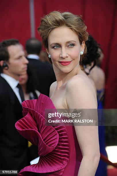 Nominee for Actress in a Supporting Role Vera Farmiga poses at the 82nd Academy Awards at the Kodak Theater in Hollywood, California on March 07,...