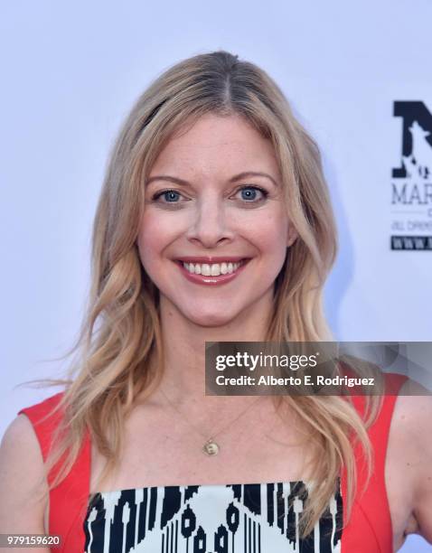 Actress Hilary Barraford attends the premiere of Sony Pictures Classics' "Boundries" at American Cinematheque's Egyptian Theatre on June 19, 2018 in...