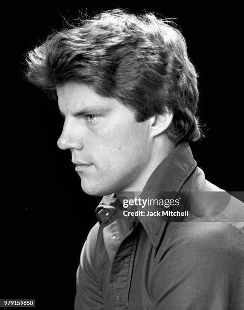 Writer, actor, and director Ernest Thompson, best known as author of 'On Golden Pond', photographed in June 1976.