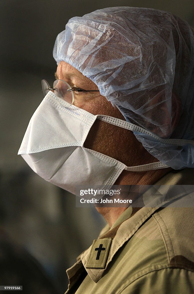 Military Chaplains Travel Afghan Battlefield Ministering To Troops