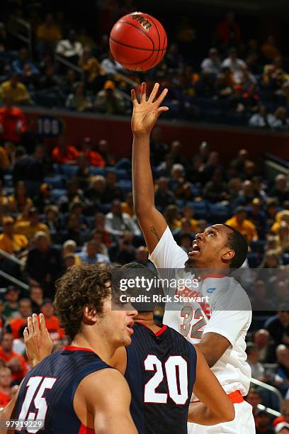 Kris Joseph of the Syracuse Orange goes to the hoop against the Gonzaga Bulldogs during the second round of the 2010 NCAA men's basketball tournament...