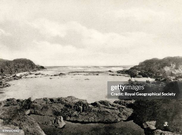 Salt Lake Owia - Saint Vincent, Saint Vincent and the Grenadines, 1920.