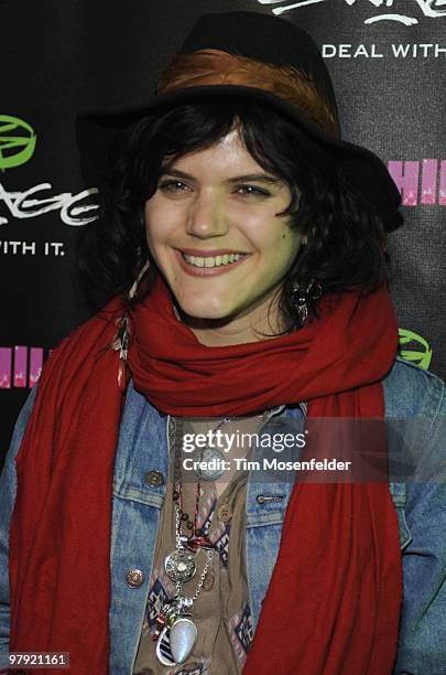 Soko attends the Perez Hilton Party at The Whitley as part of SXSW 2010 on March 20, 2010 in Austin, Texas.