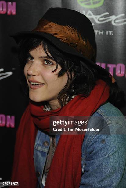 Soko attends the Perez Hilton Party at The Whitley as part of SXSW 2010 on March 20, 2010 in Austin, Texas.