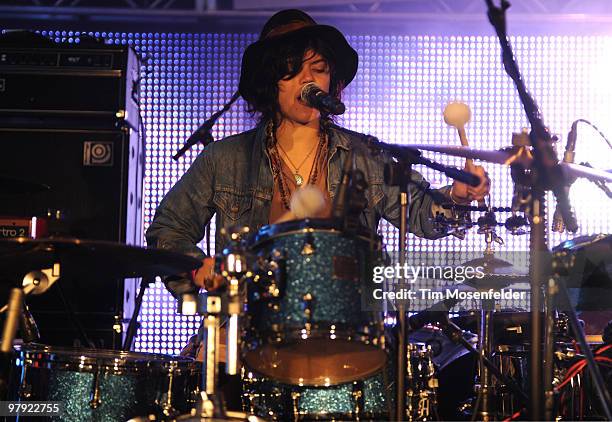 Soko performs at the Perez Hilton Party at The Whitley as part of SXSW 2010 on March 20, 2010 in Austin, Texas.