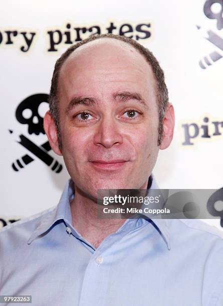 Comedian Todd Barry attends the Story Pirates After School Special Fundraiser at Dixon Place Theater on March 21, 2010 in New York City, New York.