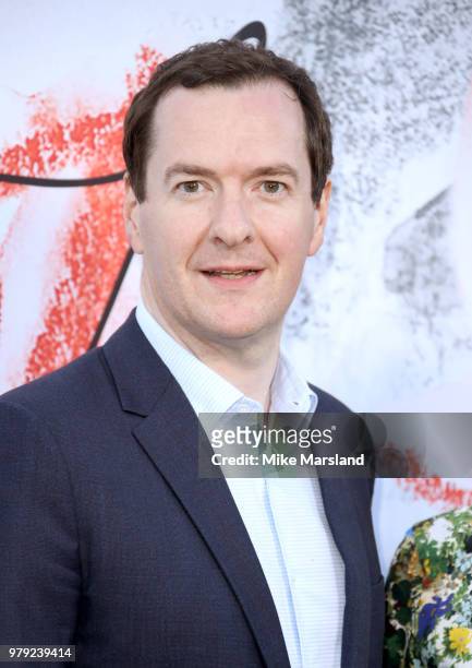 George Osborne attends The Serpentine Summer Party at The Serpentine Gallery on June 19, 2018 in London, England.