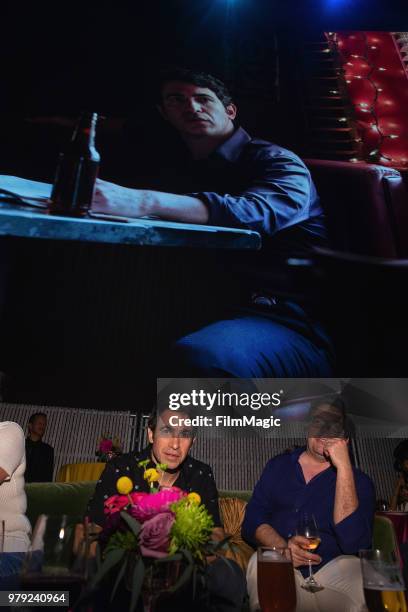 Actor Chris Messina poses for a photo at a party after an advance screening of the HBO series 'Sharp Objects' at MoPOP on June 19, 2018 in Seattle,...