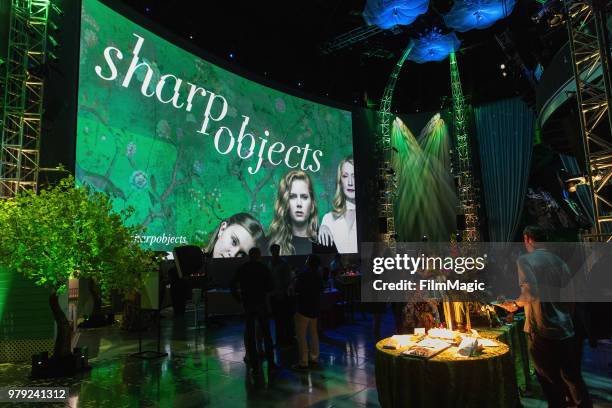 General view of atmosphere during an after party for an advance screening of the HBO series 'Sharp Objects' at MoPOP on June 19, 2018 in Seattle,...