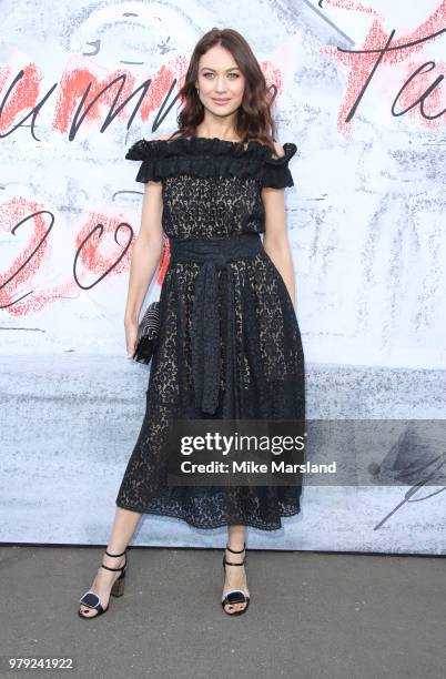 Olga Kurylenko attends The Serpentine Summer Party at The Serpentine Gallery on June 19, 2018 in London, England.