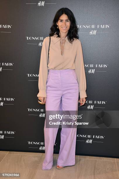 Guest attends the H&M Flagship Opening Party as part of Paris Fashion Week on June 19, 2018 in Paris, France.