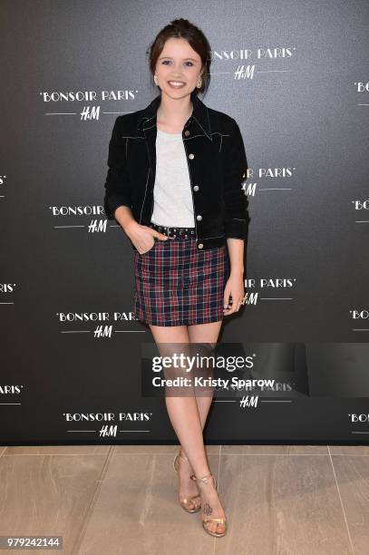 Marilyn Lima attends the H&M Flagship Opening Party as part of Paris Fashion Week on June 19, 2018 in Paris, France.