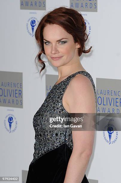 Ruth Wilson attends the Laurence Olivier Awards at The Grosvenor House Hotel, on March 21, 2010 in London, England.