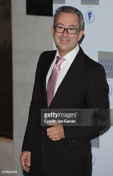 Ben Elton attends the Laurence Olivier Awards at The Grosvenor House Hotel, on March 21, 2010 in London, England.