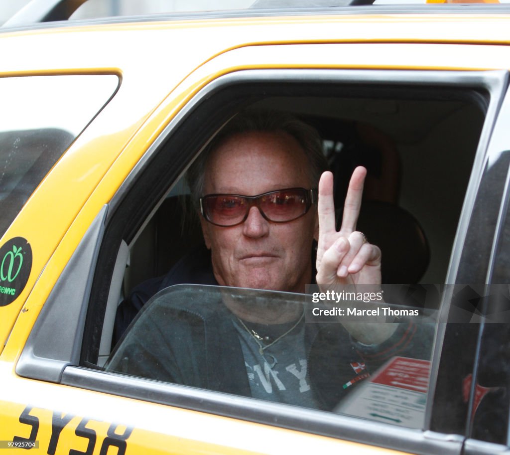 Celebrity Sightings In New York - March 20, 2010
