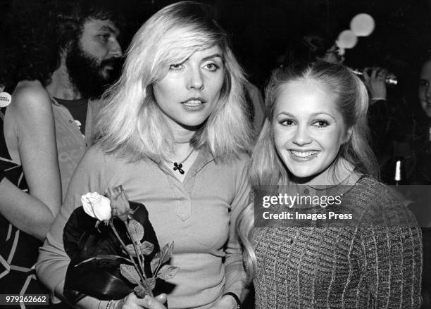 Debbie Harry and Charlene Tilton circa 1981 in New York.