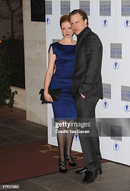 Samuel West attends the Laurence Olivier Awards at The Grosvenor House Hotel, on March 21, 2010 in London, England.