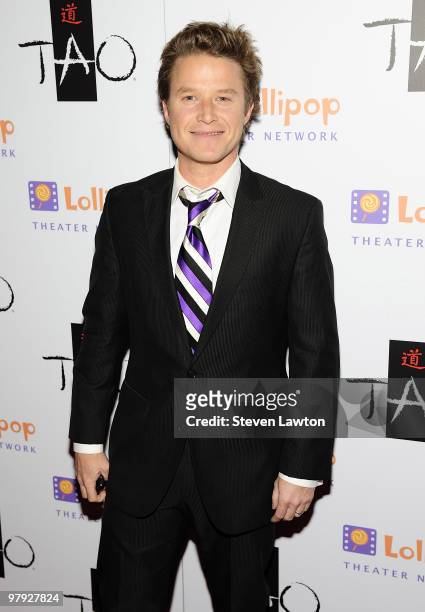 Television host/actor Billy Bush arrives for a benefit dinner for the Lollipop Theater Guild at Tao Nightclub at the Venetian Resort Hotel Casino on...