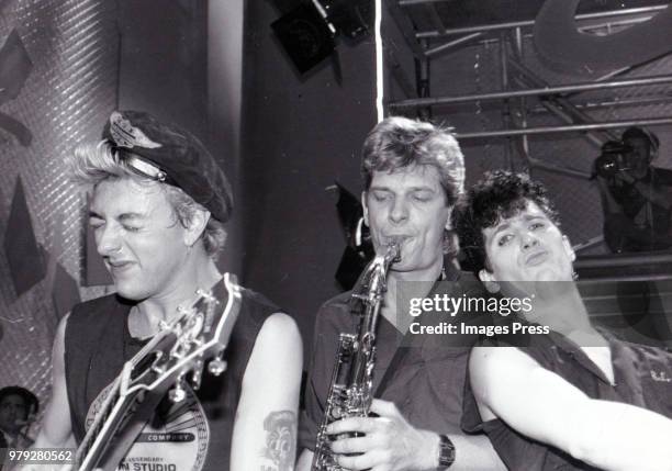 Stray Cats circa 1984 in New York.