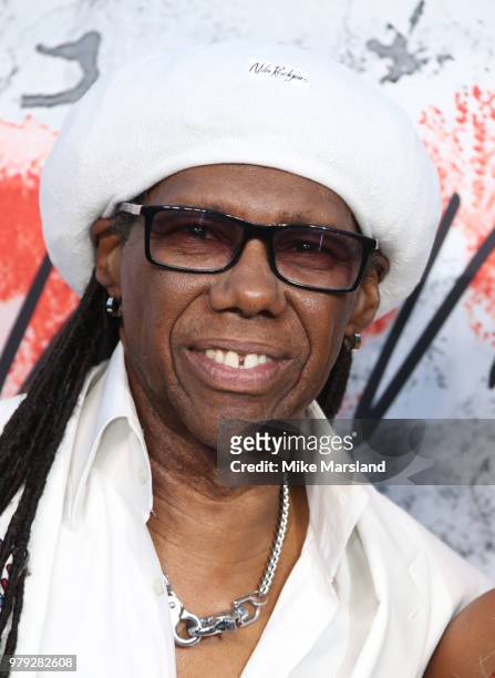 Nile Rodgers attends The Serpentine Summer Party at The Serpentine Gallery on June 19, 2018 in London, England.
