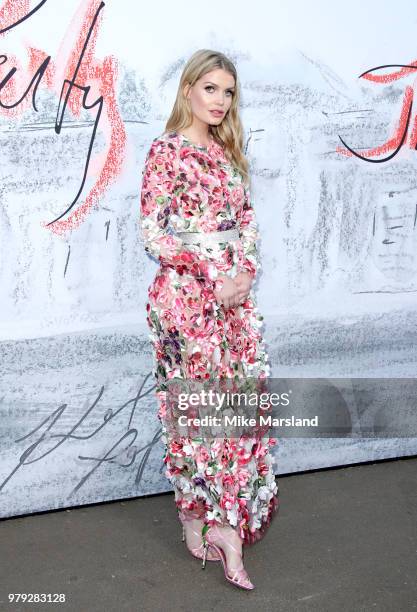 Lady Kitty Spencer attends The Serpentine Summer Party at The Serpentine Gallery on June 19, 2018 in London, England.