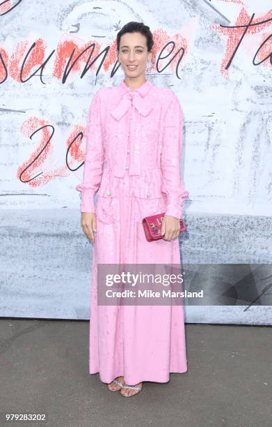 Laura Jackson attends The Serpentine Summer Party at The Serpentine Gallery on June 19, 2018 in London, England.