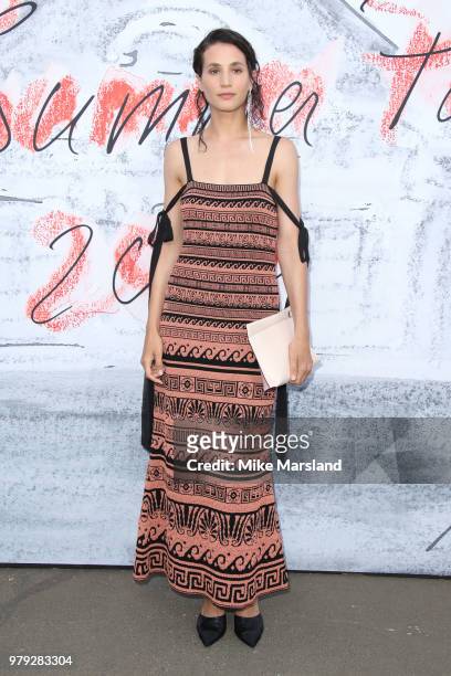 Elisa Lasowski attends The Serpentine Summer Party at The Serpentine Gallery on June 19, 2018 in London, England.