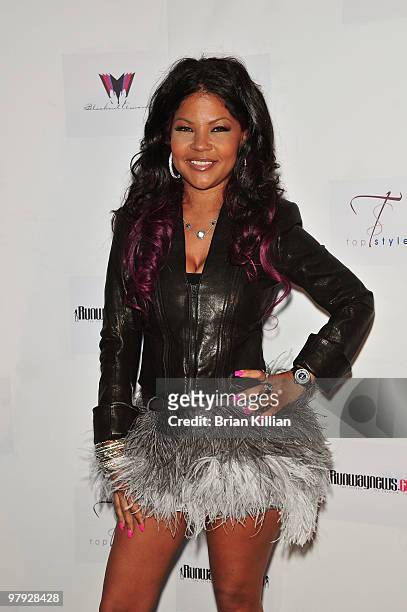 Stylist Misa Hylton attends the 2010 Blackout Awards at the Key Club on March 21, 2010 in Newark, New Jersey.