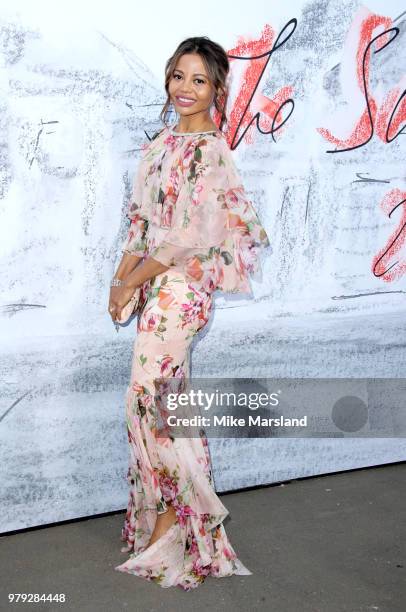 Emma Weymouth attend The Serpentine Summer Party at The Serpentine Gallery on June 19, 2018 in London, England.