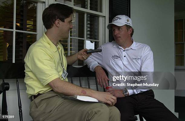 Pierre Fulke at the US Masters at the Augusta National Golf Club, Augusta, GA. USA. DIGITAL IMAGE Mandatory Credit: Stephen Munday/ALLSPORT