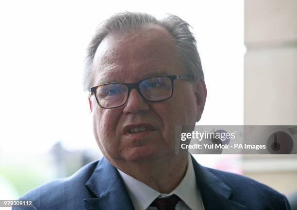 Kensington and Chelsea Council chief executive Barry Quirk arrives at Portcullis House in Westminster, London, where he is due to give evidence to...