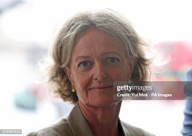 Kensington and Chelsea Council leader Elizabeth Campbell arrives at Portcullis House in Westminster, London, where she is due to give evidence to the...