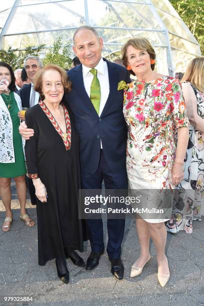 Jeanette Wagner, John Demsey and Deborah Krulewitch attend The Battery Conservancy Presents John Demsey With The Battery Medal For Corporate...