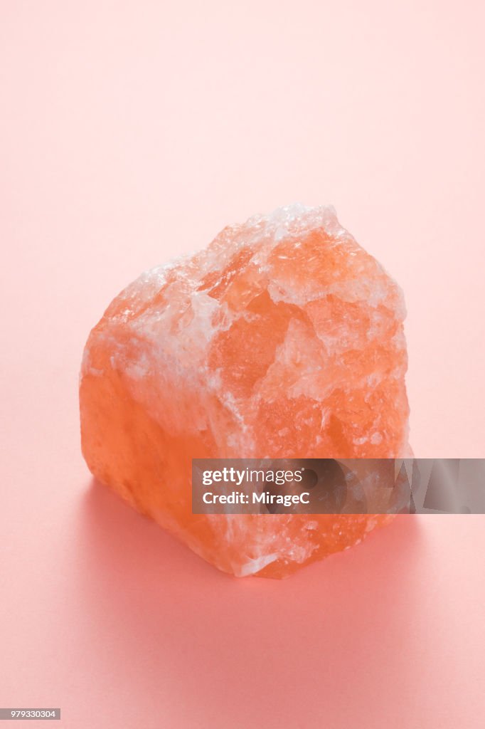 Pink Salt Rocks Border Himalayan Pink Salt Rock High-Res Stock Photo - Getty Images