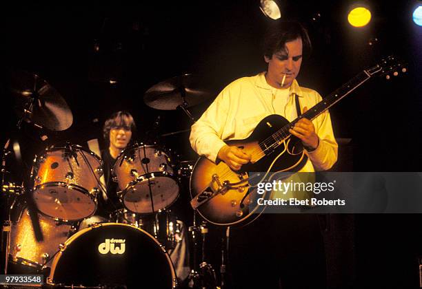 Alex Chilton and Jody Stephens performing with Big Star at Tramps in New York City on November 8 1995