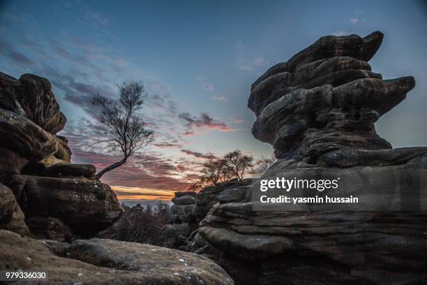 Sunset Brimham Rocks Brimham Rocks Photos and Premium High Res Pictures - Getty Images