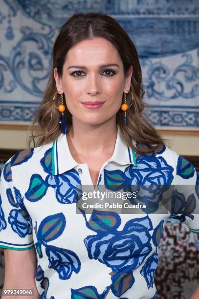 Actress Mar Saura attends the 'El Mundo Es Suyo' photocall at La Giralda Restaurant on June 20, 2018 in Madrid, Spain.