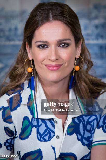 Actress Mar Saura attends the 'El Mundo Es Suyo' photocall at La Giralda Restaurant on June 20, 2018 in Madrid, Spain.