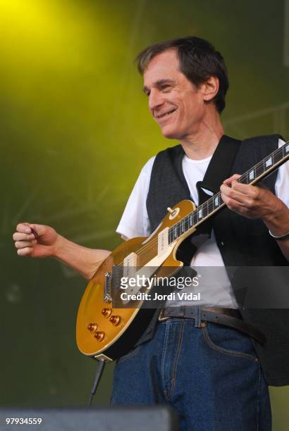Alex Chilton of Big Star performs on stage during Day 3 of Primavera Sound Festival on June 03, 2006 at Parc del Forum in Barcelona, Spain