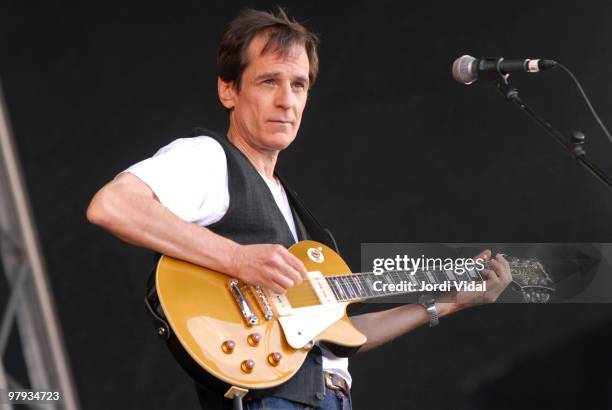 Alex Chilton of Big Star performs on stage during Day 3 of Primavera Sound Festival on June 03, 2006 at Parc del Forum in Barcelona, Spain