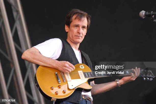 Alex Chilton of Big Star performs on stage during Day 3 of Primavera Sound Festival on June 03, 2006 at Parc del Forum in Barcelona, Spain