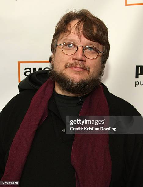 Director Guillermo del Toro visits The Film Lounge Media Center on January 17, 2009 in Park City, Utah.