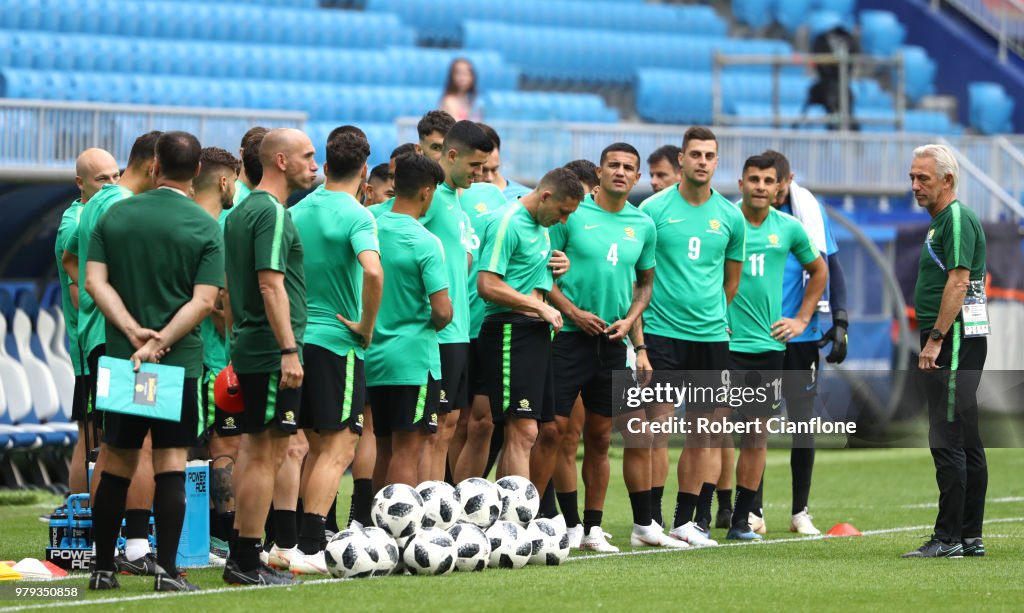 Australia Training Session & Press Conference